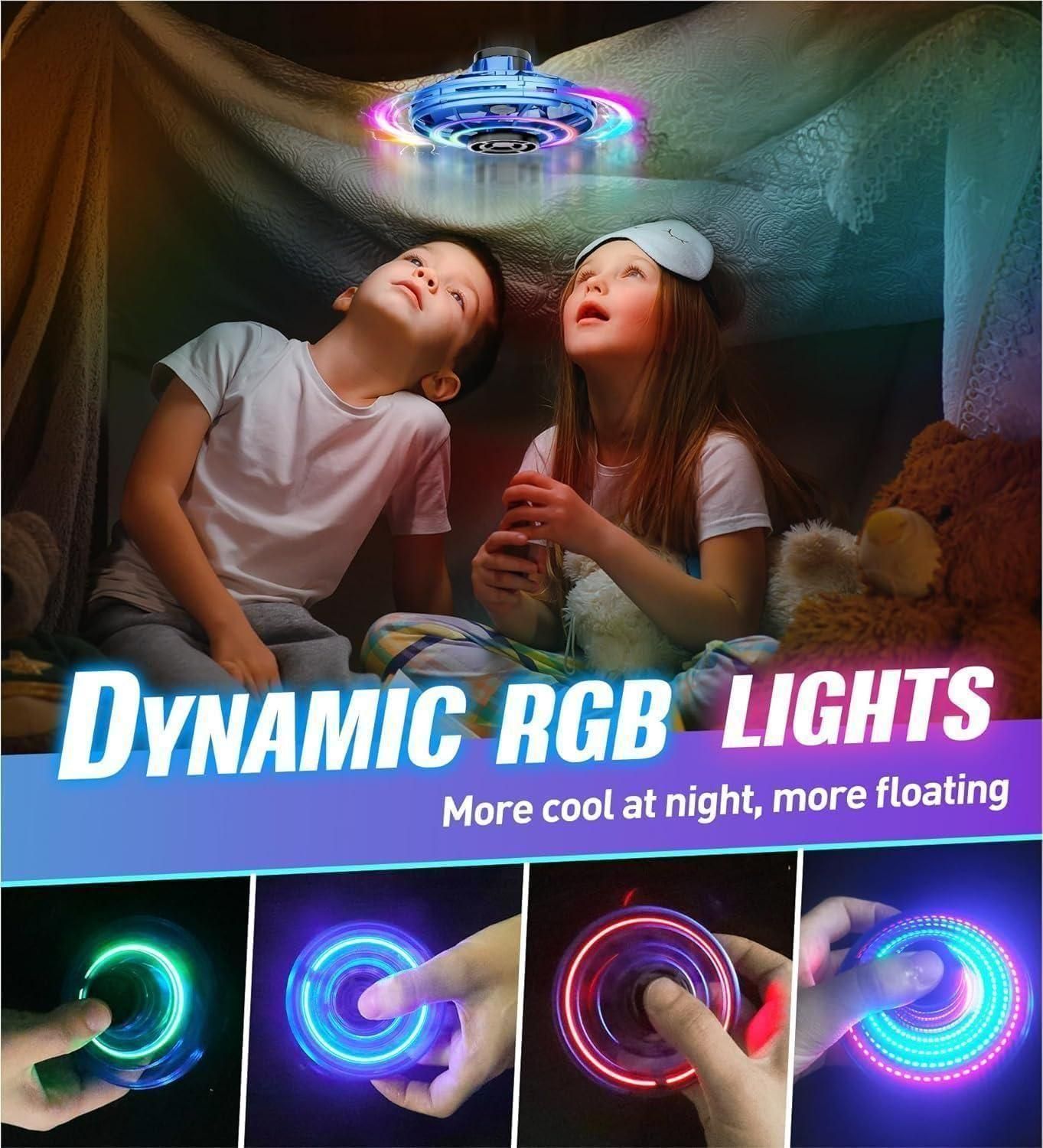 Magical Flying Spinner Toy – Rechargeable LED