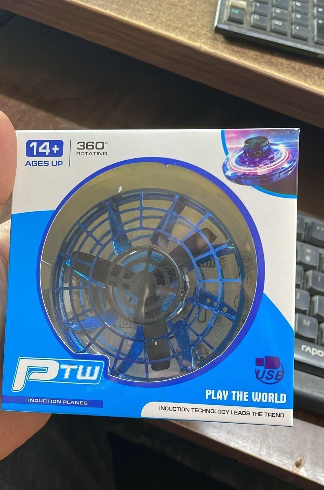 Magical Flying Spinner Toy – Rechargeable LED