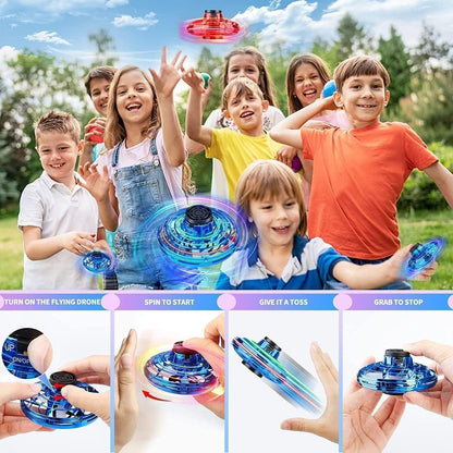 Magical Flying Spinner Toy – Rechargeable LED